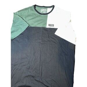 NWT Johnny Bigg Global Splice Longline Tee Sz 5XL Colour Eden Green Black White